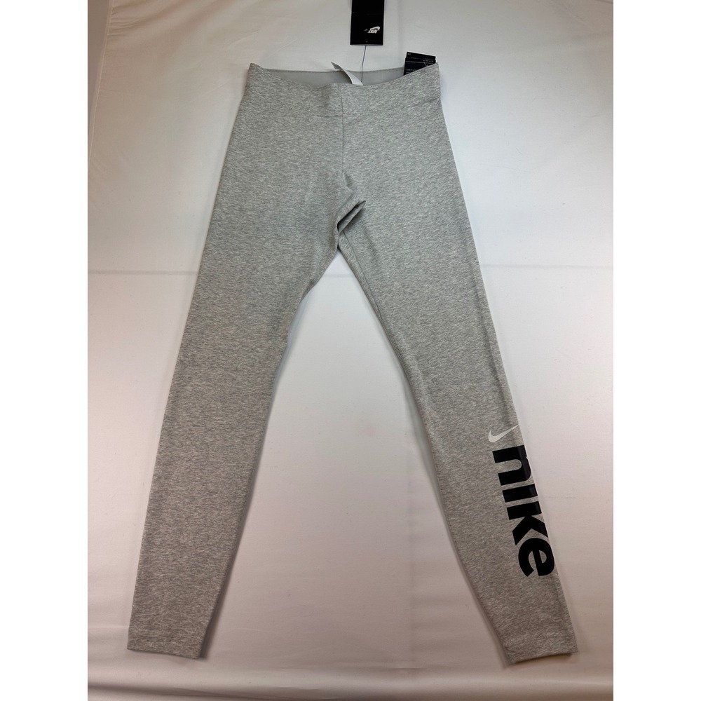 Nike Sportswear Leggings Heather Grey XS Athletic Pants